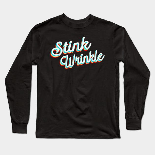 Stink Wrinkle Long Sleeve T-Shirt by Shawnsonart